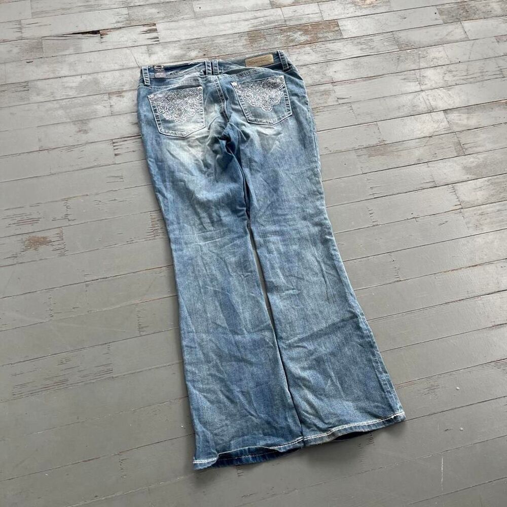 Seven 7 Streetwear Y2K Flare Jeans